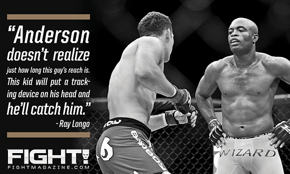 Chris Weidman stalks Anderson Silva